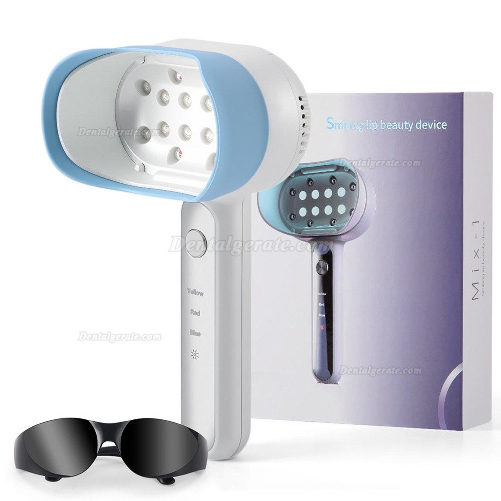 Dental bleaching zahnbleaching ger&auml;t (blaues + gelbes + violettes + rotes Licht)
